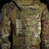 KRYDEX Low Vis Slick Molle Plate Carrier & Tactical Placard