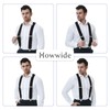 Howwide 2 inch Suspenders For Men Heavy Duty With Clips