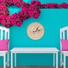 Whitehall Products Crab Sealife Clock, Limestone