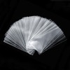 YOLCAR 100 Pack Clear Paper Money Holders, Dollar Bill Sleeves,