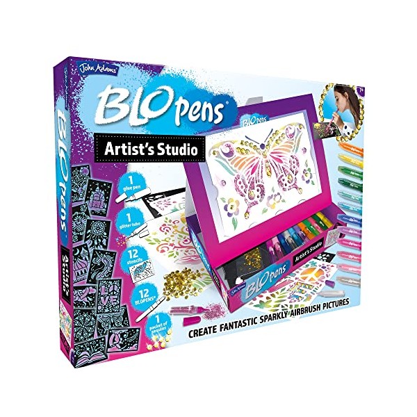 John Adams | BLOPENSÂ® Artistâs Studio: Create fantastic sparkly airbrush pictures! | Arts & crafts | Ages 7+