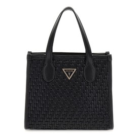 GUESS Silvana 2 Compartment Mini Tote XS Black, black