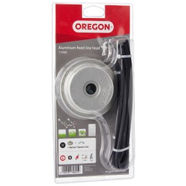 Oregon 110980 Universal Aluminium Fixed Trimmer Head with Nylium Line