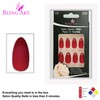 Bling Stilett False Nail Acrylic Matte Medium Tips UK