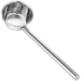 PRETYZOOM Stainless Steel Spoon Metal Bathing Ladles Long Handle Ladle Bath Spoon Water Garden Watering Scoop Soup Water Scoop Plant Take a Bath Baby China