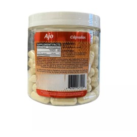 Suerte Y Salud Ajo (Garlic) 90 Capsules 735mg 100% Natural