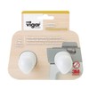 VIGAR Multi-Purpose Double Hook Compact Light Grey, 11.6 x 7.5