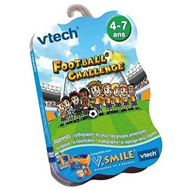 VTech - Cartouche de jeu V.Smile Football Challenge - 92825