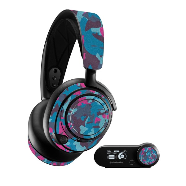 MightySkins Glossy Glitter Skin Compatible with SteelSeries Arctis Nova Pro