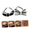PACKOVE 2Pcs Big Bow Hairband for Women Chic Bowknot Headbands