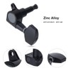 3L 3R Black Closed Zinc Alloy Machine Heads String Tuning