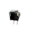 Lsgoodcare 30PCS Round Type Switch Black AC 6A 250V 10A