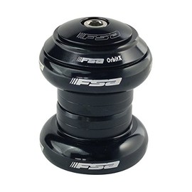 FSA Unisex's Orbit Threadless Headset, Black, 1-Inch