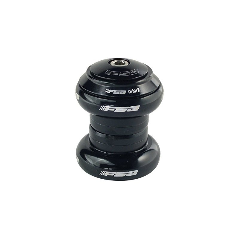 FSA Unisex's Orbit Threadless Headset, Black, 1-Inch