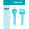Cobbe Filtered Shower Head with Handheld, High Pressure 5-mode Showerhead