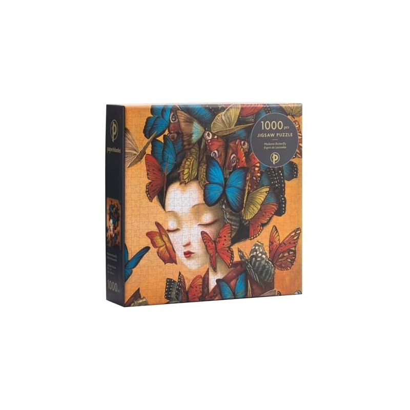 Paperblanks - Madame Butterfly - Esprit De Lacombe: 1000 Piezas
