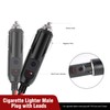 Nilight 10028W 2 Pack Cigarette Lighter Male Plug with Leads