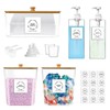 FEXIA 5 Pack Laundry Pods Containers and Dryer Sheet Holder
