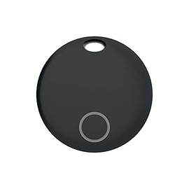 Eelexa Smart Tag, Air Tracker Luggage Tracker, Works with Apple Find My (iOS Only), Item Locator for Key, Luggage, Backpack, Wallet, IP67 Waterproof, Black
