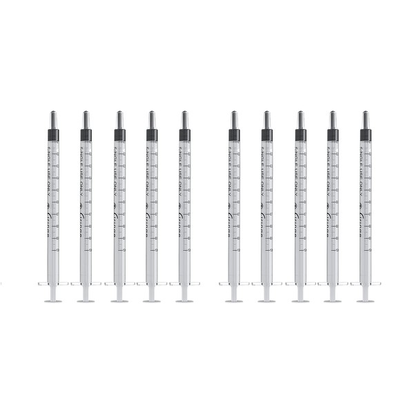 Ciringe Ciringe 1 ml Syringe - Pack of 10