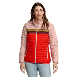 Eddie Bauer Women's Microlight Down Jacket, Pale Pink, X-Large