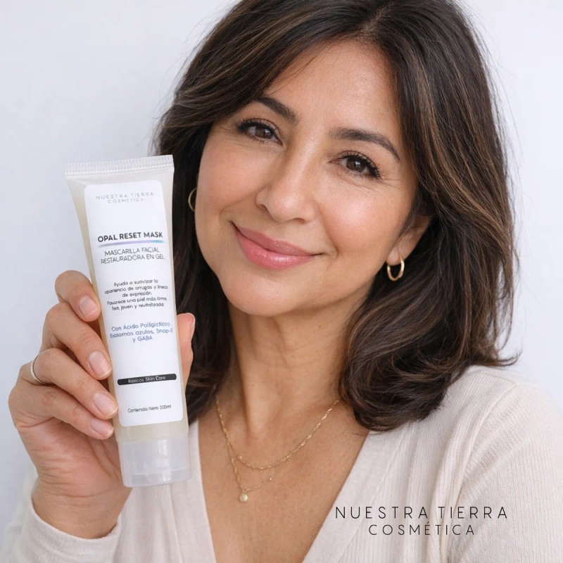 🔥 Mascarilla restauradora en gel redensifica rejuvenece calma todo tipo