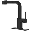 APPASO Black Square Kitchen Faucet, 20 Inch Pull Down Kitchen