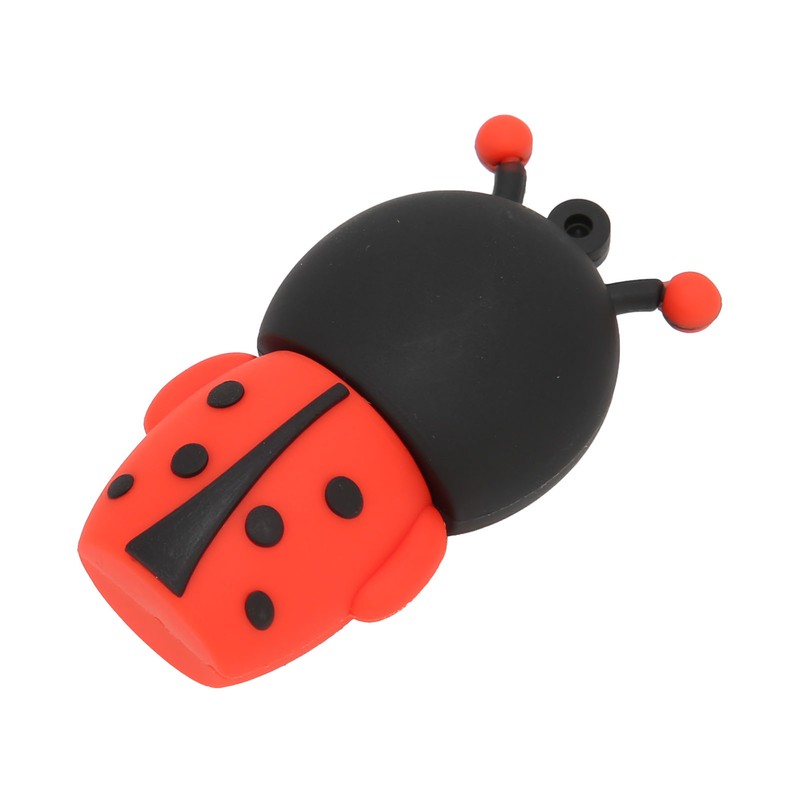 Cartoon Flash Disk Cartoon Ladybug Compatible Optional Stock USB Flash