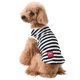 EDWIN Edwin Dog Shirt, Tank Top, Border | Sleeveless, Brand, Dog, Dog Clothes, Small Dogs, Cute, Simple, Antibacterial, Dog Clothes, Can Be Used All Year, Dog Wear, Indoor Wear, Dog Clothes, Dog