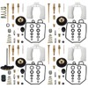 4-Pack Carburetor Rebuild Kits Carb Repair Kit w/plug Replacement for