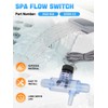 2560-040 Pool Flow Switch with Tee & Cable, Flow Sensor