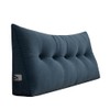 Large Bolster Reading Back Rest Pillow Triangular Headboard Pillow Day
