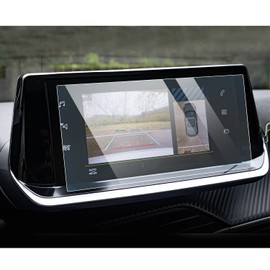 YEE PIN Navigation Schutzfolie 2020 2021 2022 Peugeot 208 e-208 2008 e-2008 Zubehör Displayschutzfolie Transparent- Gehärtetes Glas Schutz 7 Zoll