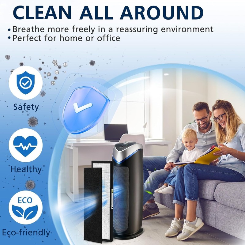 FLT4825 HEPA Filter B Replacement Compatible with G-guardian Air Purifier