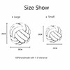 Knot Ball Throw Pillow for Sofa and Bedroom Decor –
