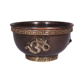 Soul Sticks Copper Smudge Burner Bowls | for Smudging, Sage and Incense Burning | Copper Offering Bowl (OM)