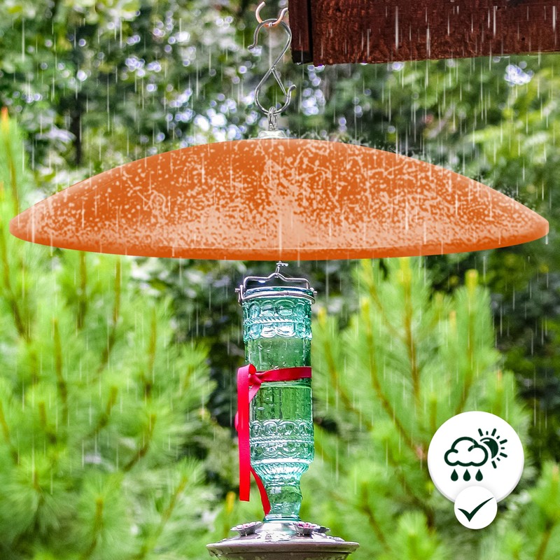 19" Extra Large Squirrel Baffle for Hanging Bird Feeder,Hummingbird Feeder