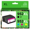Anemec Compatible 952XL Ink Cartridge Replacement for HP Officejet Pro