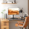 WALI Single Monitor Stand, Free Standing Desk Stand with VESA