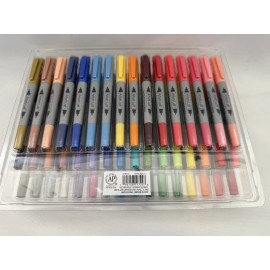 Artist's Loft ARTISTS LOFT 48 PC DUAL TIP PERMANENT MARKERS - Fine & Ultra Fine Point -#670335