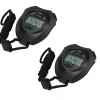 Unbranded Stopwatch Digital LCD Waterproof Sports Counter Chronograph Timer Odometer