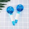 2PCS Globes Facial Roller Cold Hot Skin Massager Crystal Glass