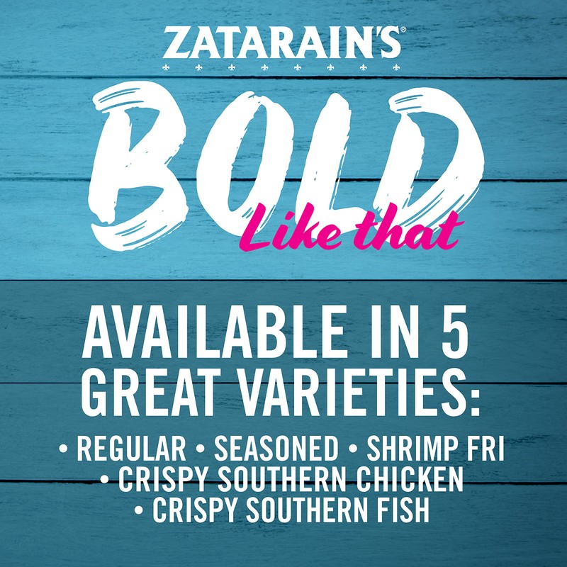 Zatarain's Seasoned Fish Fri, 25 lb - One 25 Pound