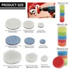 Polishing Pads Set 1/2/3 Inch Anti-Scratch Buffing Pad Washable Car