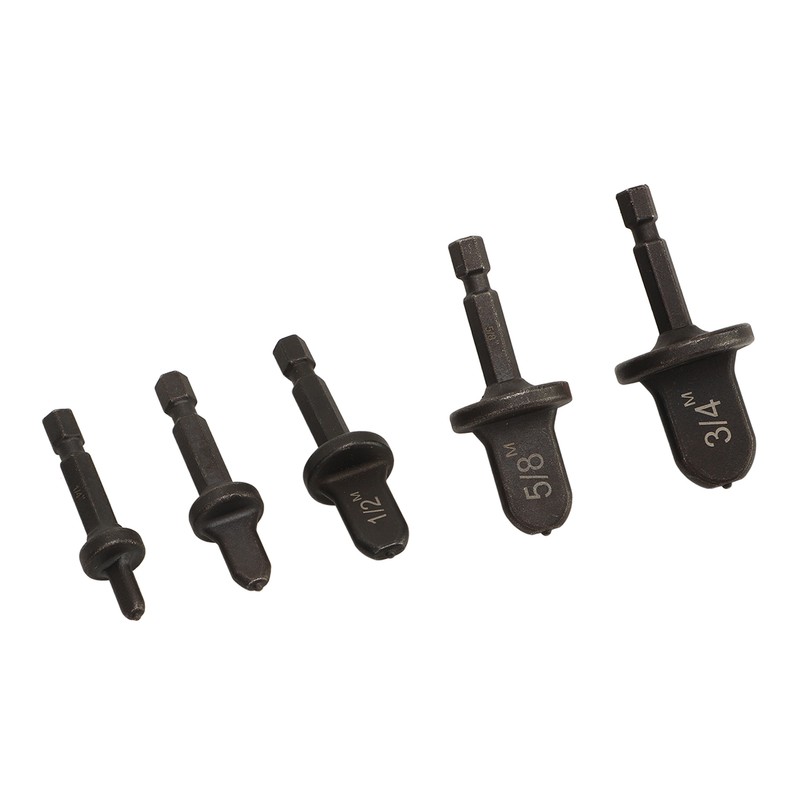 5pcs Copper Tube Expander Copper Pipe Swaging Tool Drill Bit