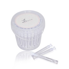 MAVANTO Wedding Soap Bubbles 64 Pieces Filled in Practical Bucket - Wedding Bubbles Set - The Perfect Decoration for Memorable Moments