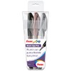 Marcadores Punta Pincel Base Agua Pentel 3 U-SES15C-AEN-EST