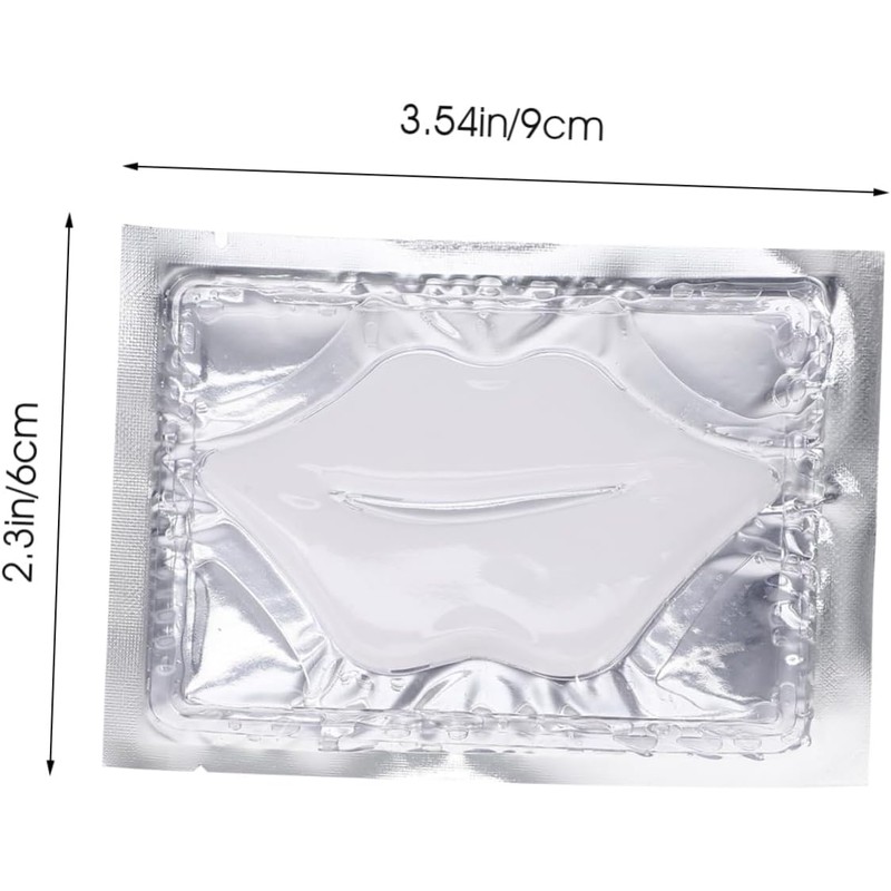 Mascarilla Labial Hidratante De Gel Cuidado Labios 25 Piezas Tamaño