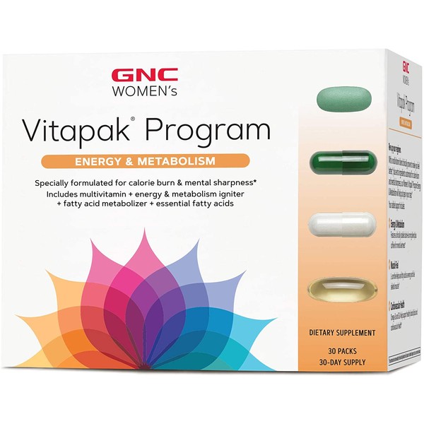 GNC Women's Vitapak Program Energy and Metabolism