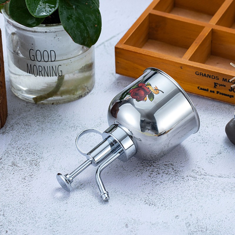 300ml Stainless Steel Watering Can Watering Flowers Small Mini Watering